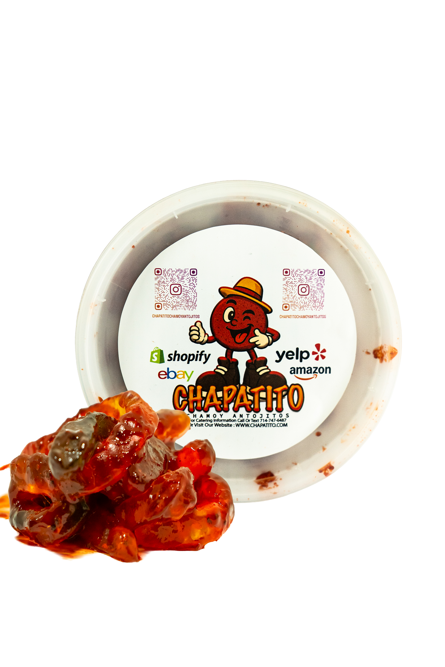 Chapatito Gummy Worms